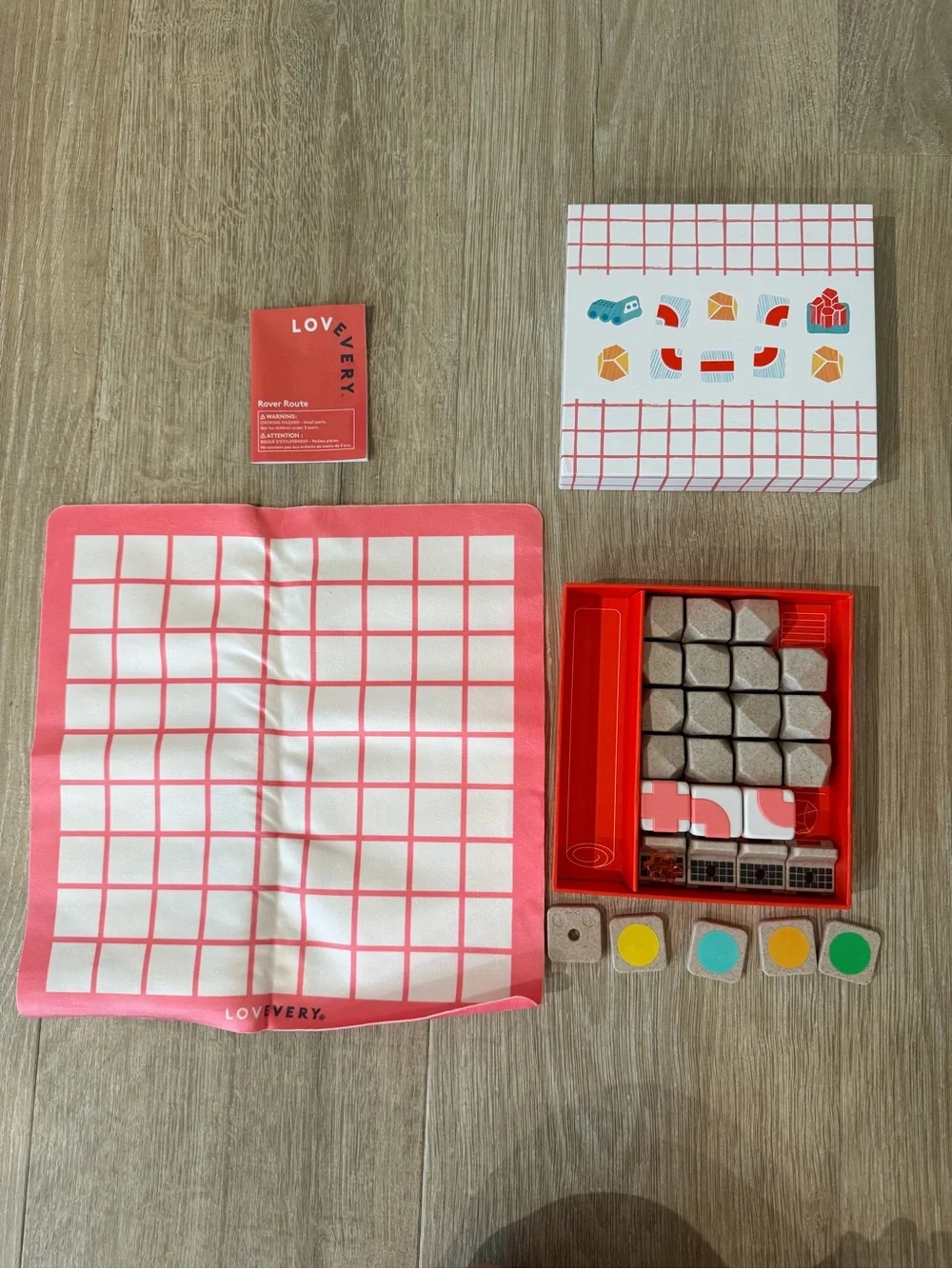 Lovevery Montessori Rover Route Game from The Planner Play Kit